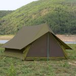 Outdoor 2 People Traveling Rainproof A Type 210D Oxford Army Green Windproof Mountaineering Camping Tent barraca camping