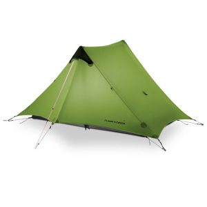 New Version LanShan 2 FLAME'S CREED 2 Person Oudoor Ultralight Camping Tent 3 Season Professional 15D Silnylon Rodless Tent