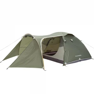 Blackdeer Expedition Camping Tent One Bedroom & One Living Room For 3-4 people 150D Oxford PU3000 mm Hiking Trekking Tent