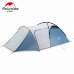 Naturehike Knight Series UPF50+ Outdoor Camping Tents Double Layer Family Picnic Travel Tent For 3 Persons