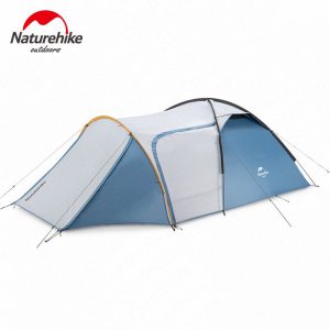 Naturehike Knight Series UPF50+ Outdoor Camping Tents Double Layer Family Picnic Travel Tent For 3 Persons