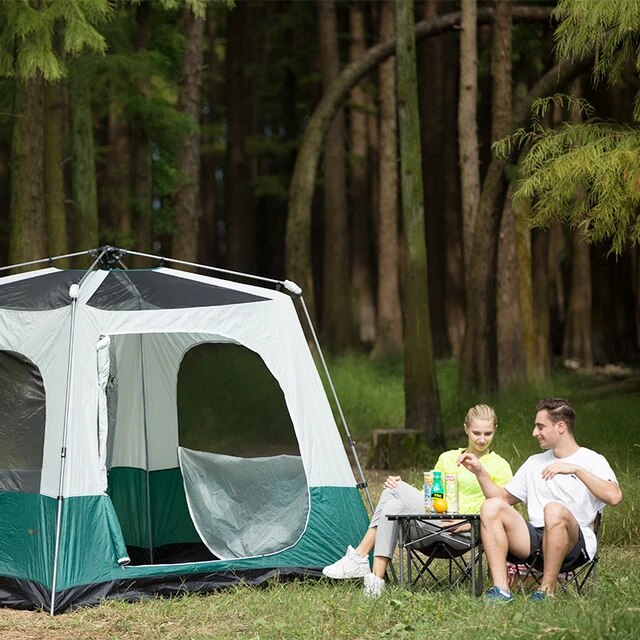 double camping tents