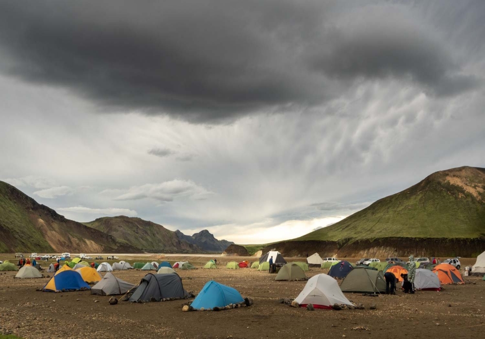 Camping tent